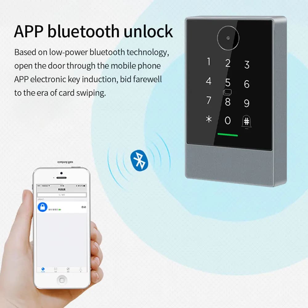 TTLOCK – lecteur de contrôle d'accès QRcode K3Q + G2 Hub