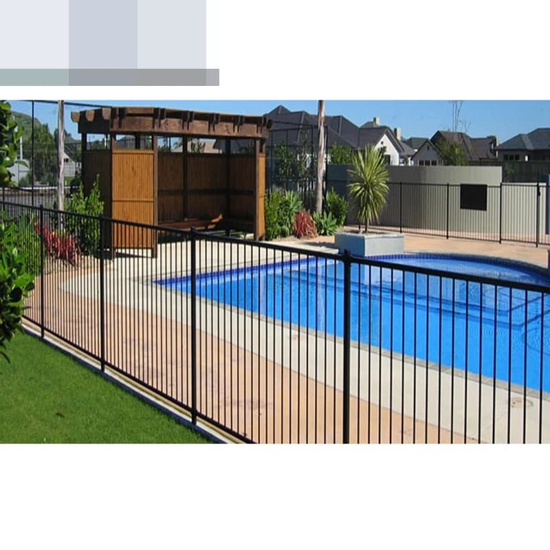 Clôture de confidentialité en aluminium pour jardin extérieur