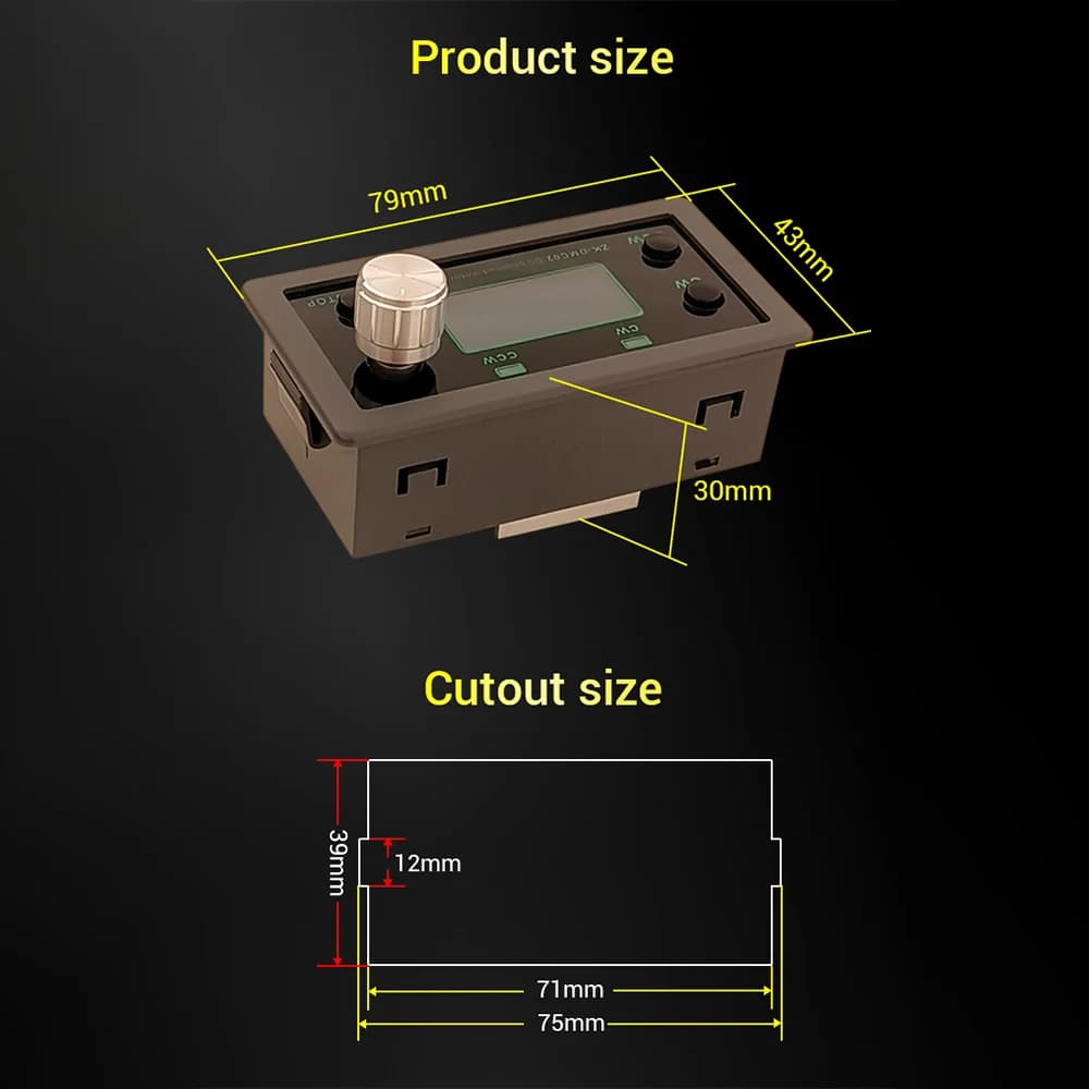 Contrôleur avant/arrière de moteur à courant continu DMC02 avec retard