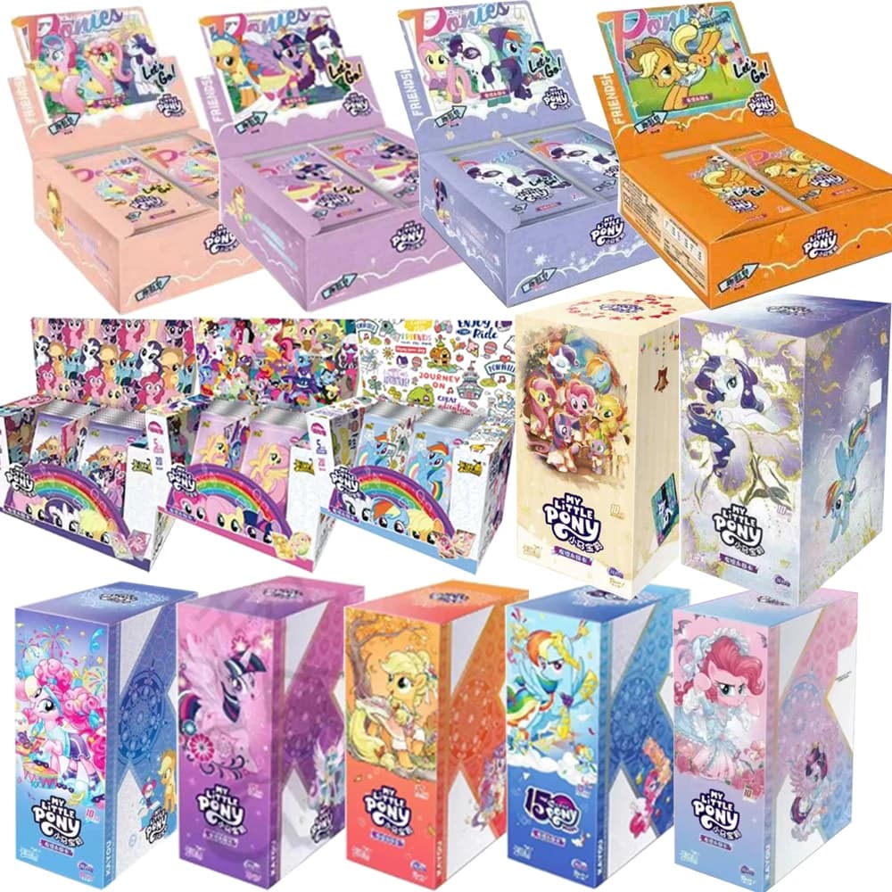 KAYOU véritable mon petit poney carte 40th anniversaire limité amitié carte éternelle Rare SC SGR cartes jouet cadeau princesse carte