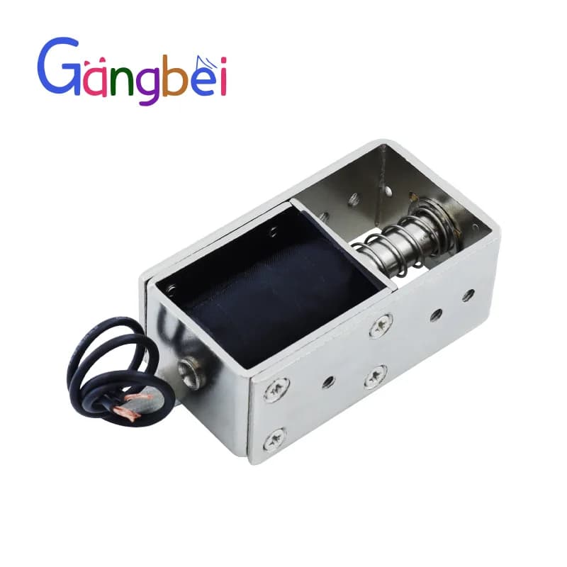 Gangbei-S1670DL DC 12 V 24 V Push & Pull type électro-aimant 12 v serrures de porte électromagnétiques interrupteur électromagnétique