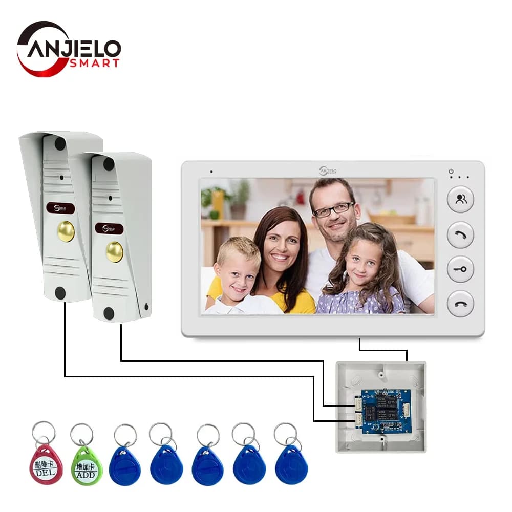 Interphone vidéo intelligent ANJIELO pour appartement