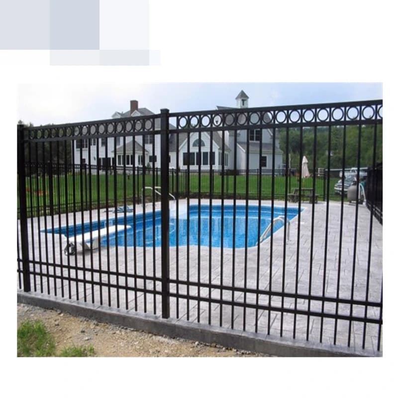 Clôture de confidentialité en aluminium pour jardin extérieur