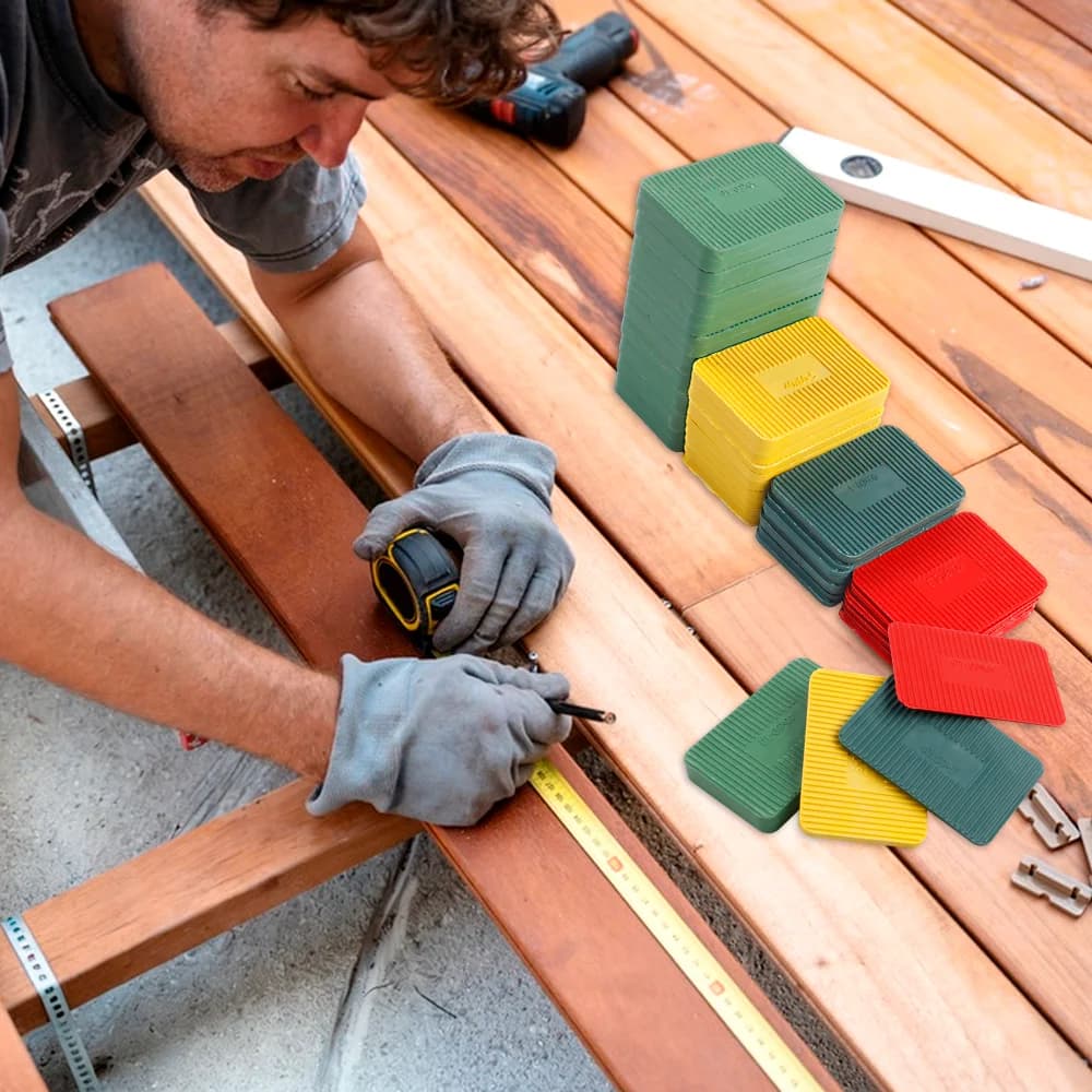 Paquets de 40/80 pièces de joints en plastique pour faciliter l'installation des cadres de portes et de fenêtres