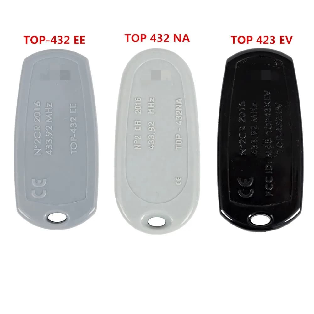 TOP432EE Télécommande 2 canaux Top 432EV Code fixe Fréquence 433,92 MHz