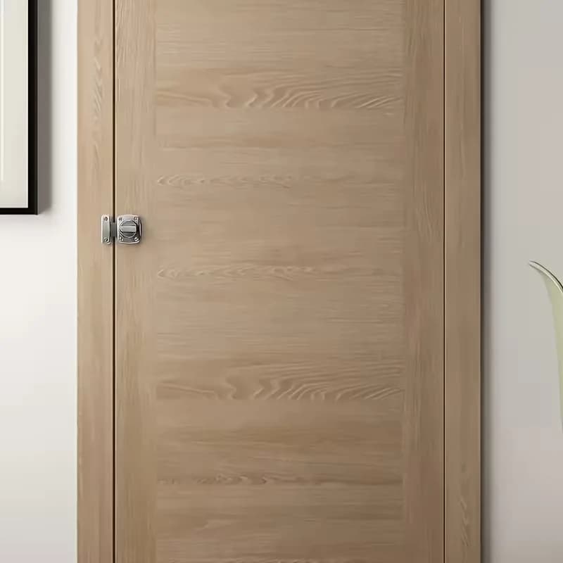 Serrure de porte rotative robuste en métal