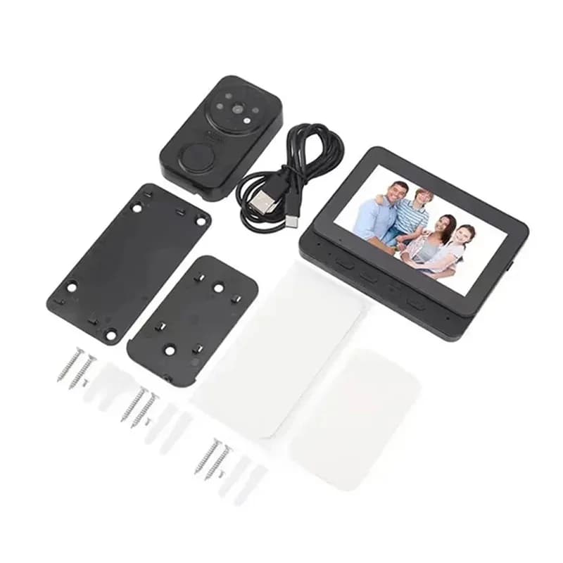 Caméra de sonnette vidéo intelligente sans fil