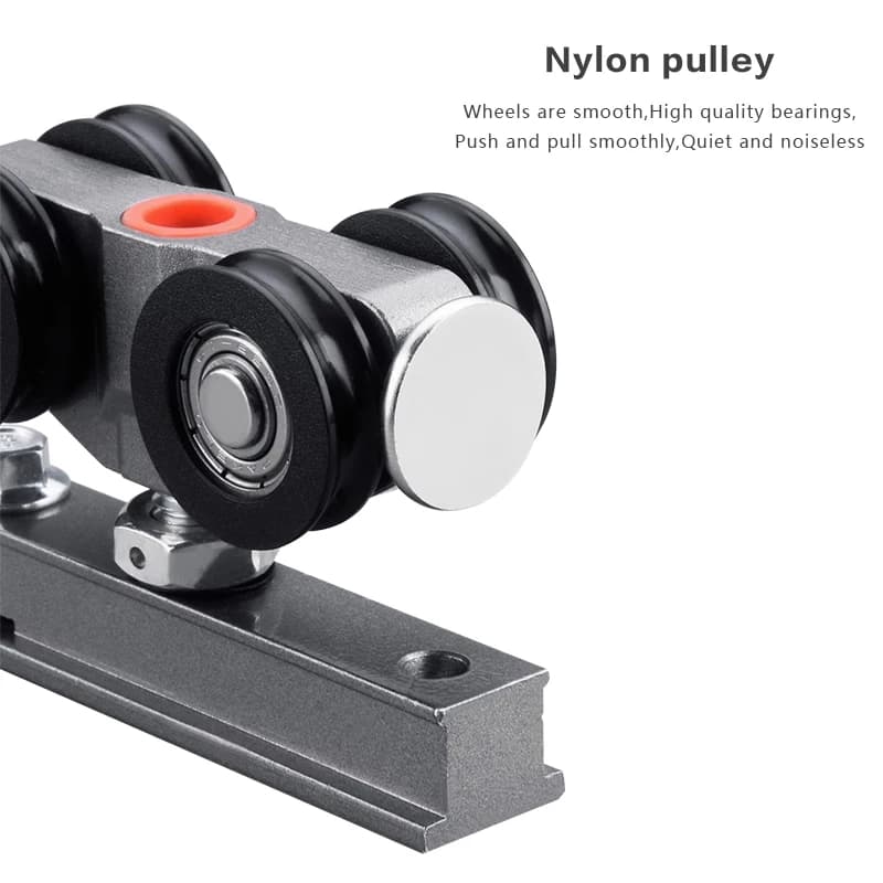 Rail de guidage invisible pour porte coulissante