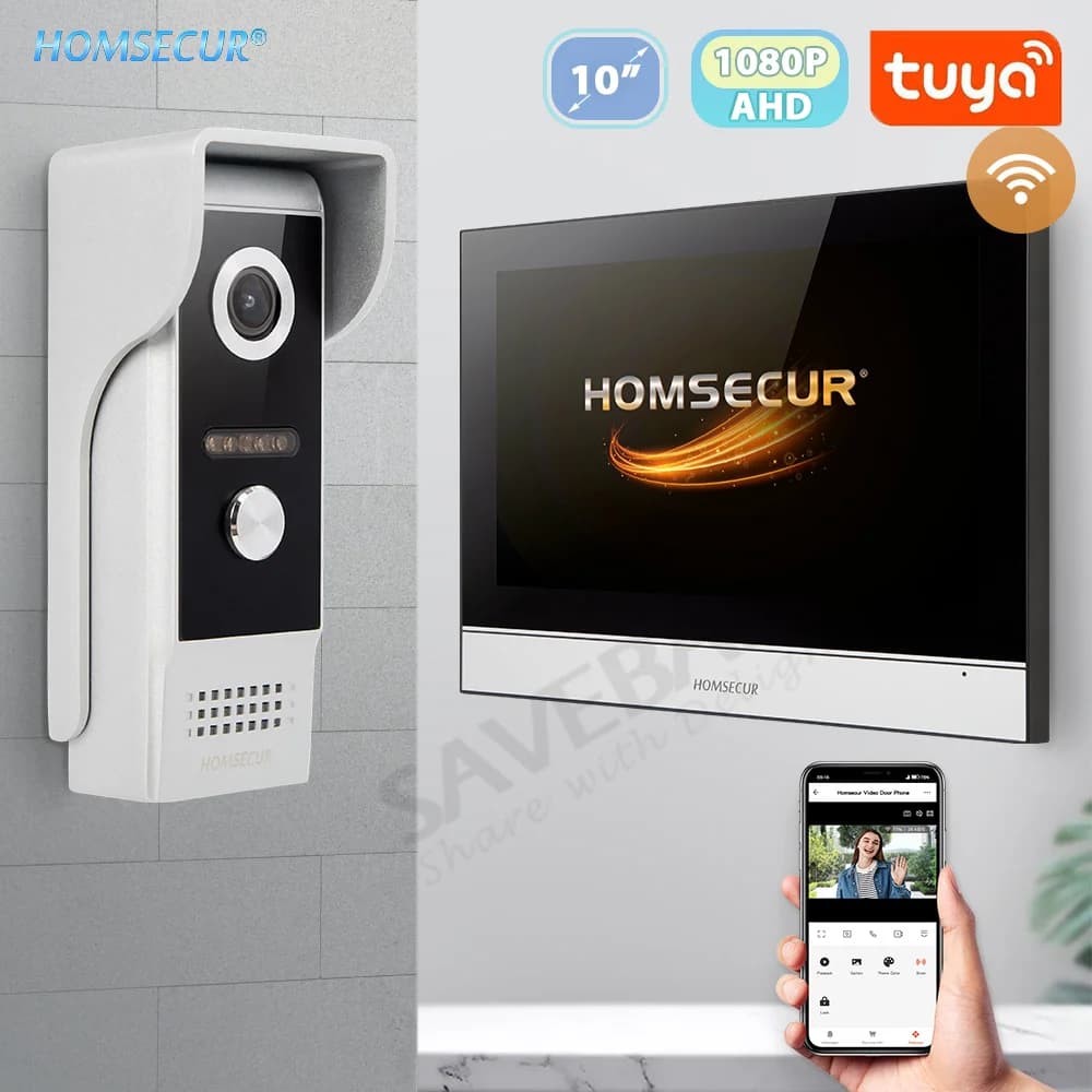 Tuya – visiophone intelligent WIFI HD 10 pouces