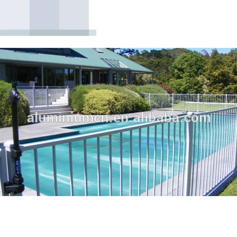 Clôture de confidentialité en aluminium pour jardin extérieur