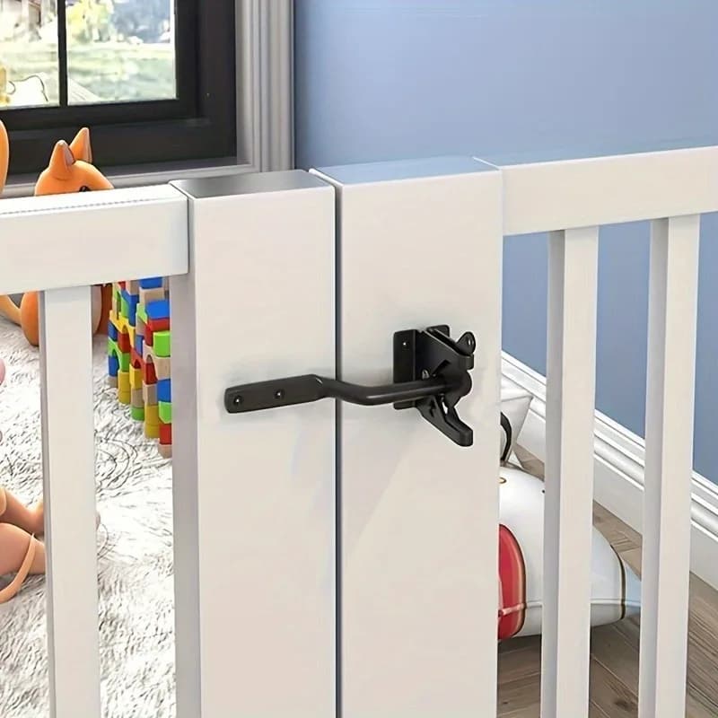 Loquet de porte automatique avec boulon pour clôture de jardin de pâturage