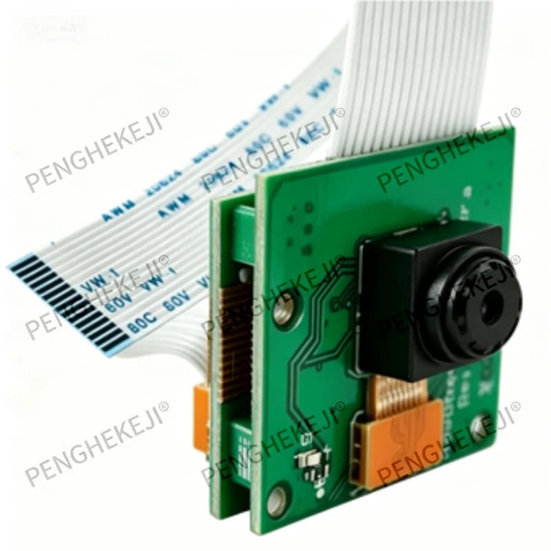 Caméra d'interface Raspberry Pi CSI 5MP avec câble flexible de 15 cm compatible avec les 2e et 3e générations