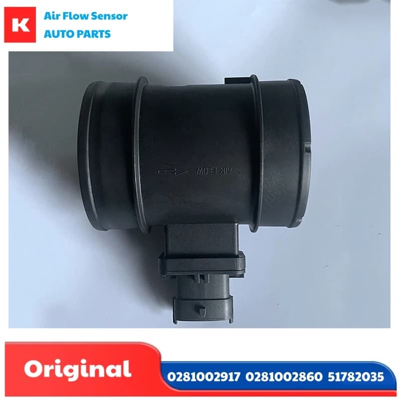 Débitmètres d'air pour voitures 0281002917 0281002860 51782035 1636.75 pour Citroën Nemo 1.3L Alfa Romeo 159 Brega Giulietta Mito Spider