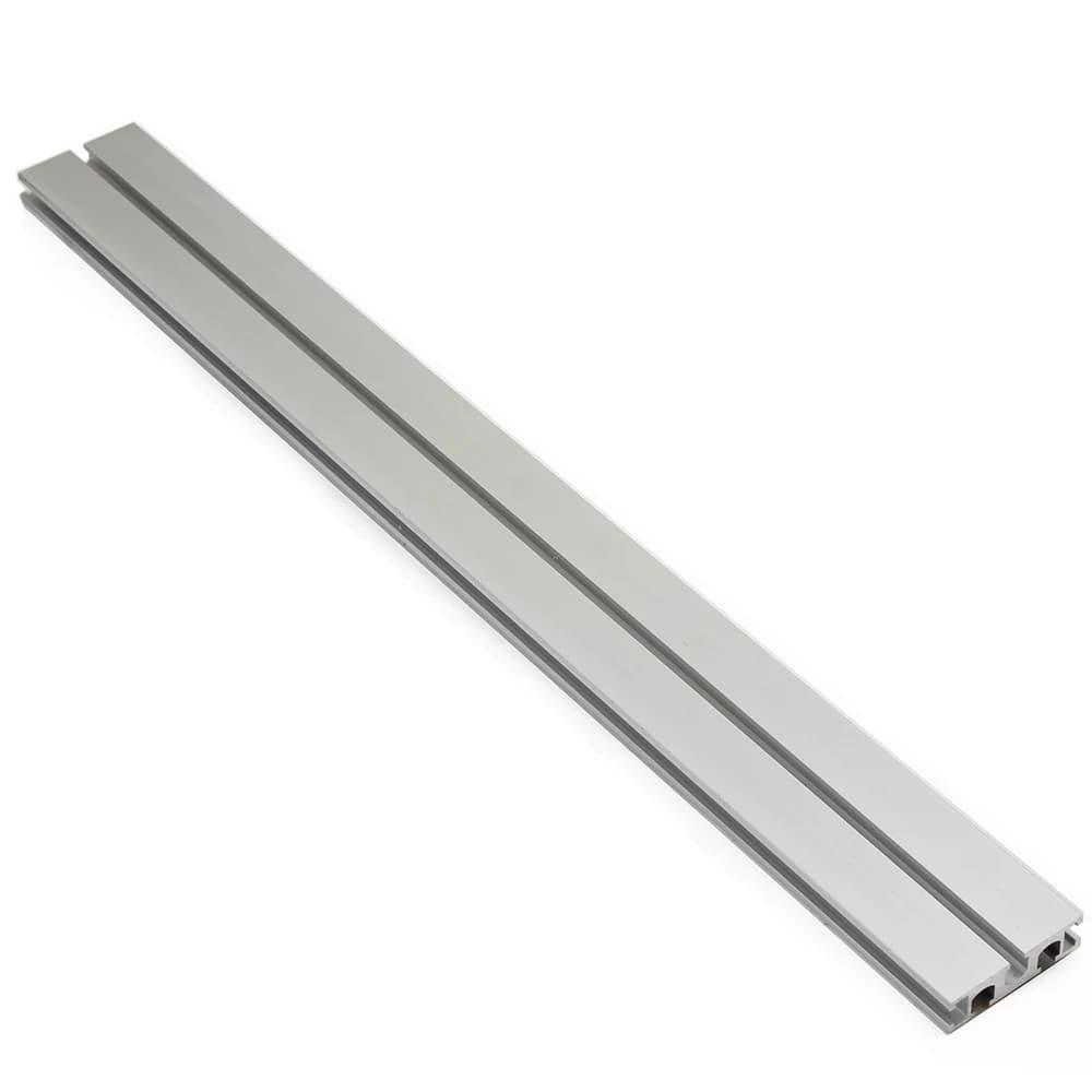 Clôture profilée en aluminium 60 Type piste à onglet support