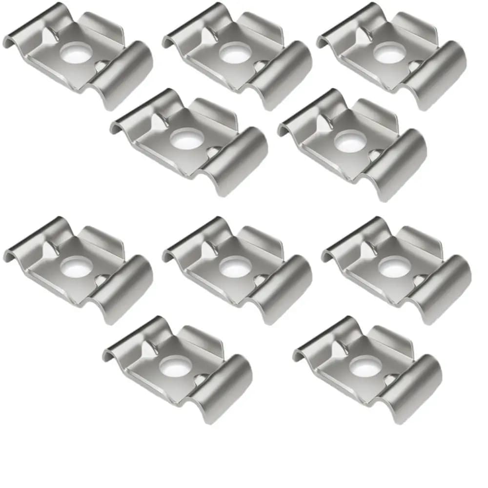 Pinces de fixation de clôture en acier inoxydable