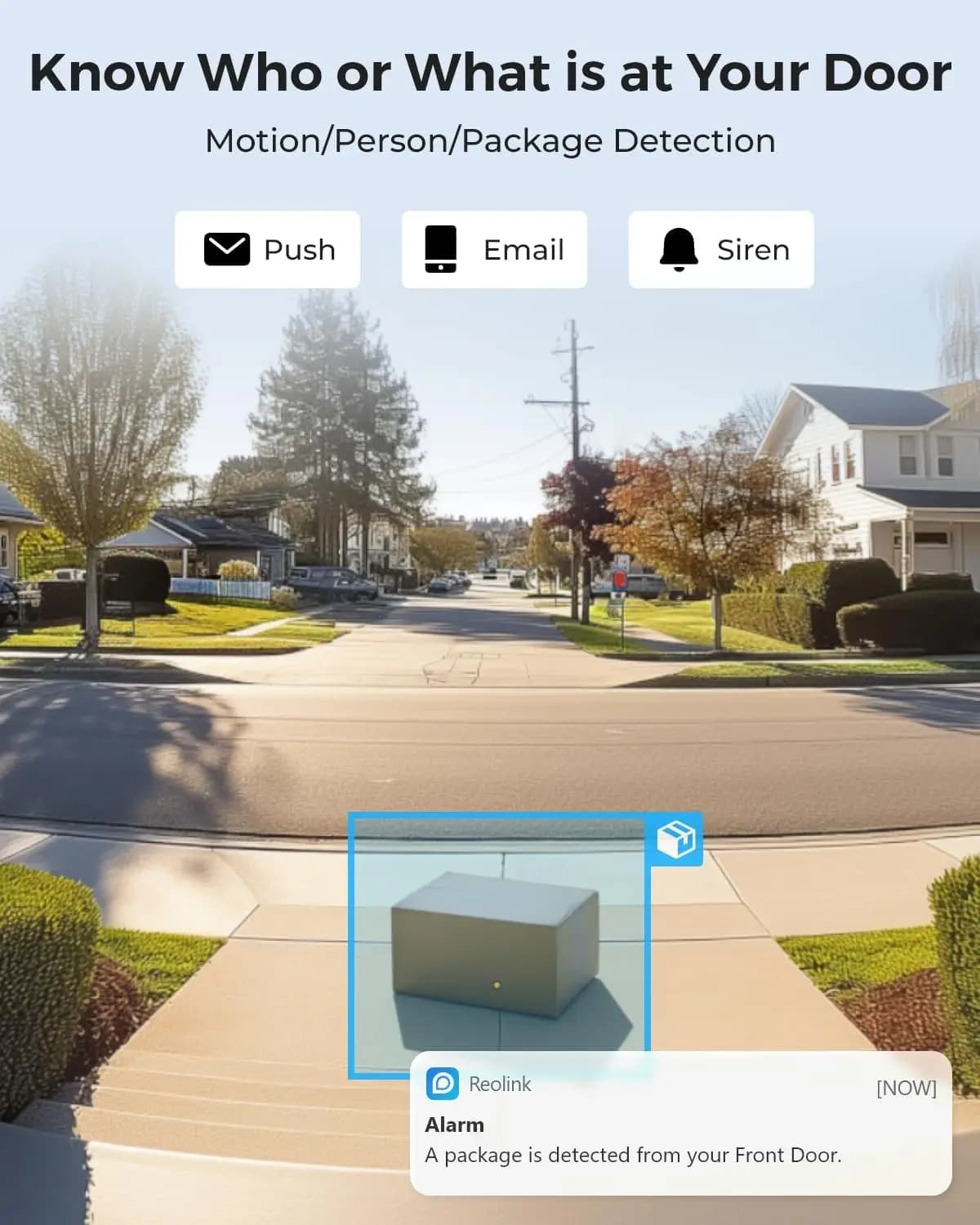 Sonnette vidéo REOLINK 2K+ PoE avec conversation bidirectionnelle