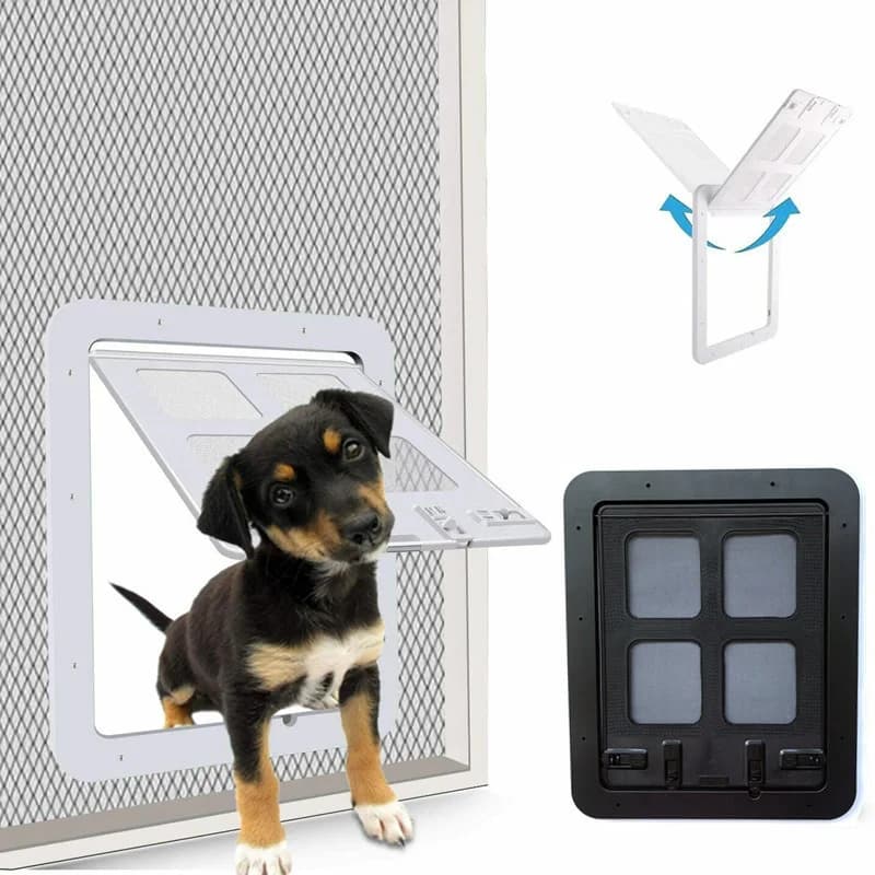 Porte coulissante automatique pour chien