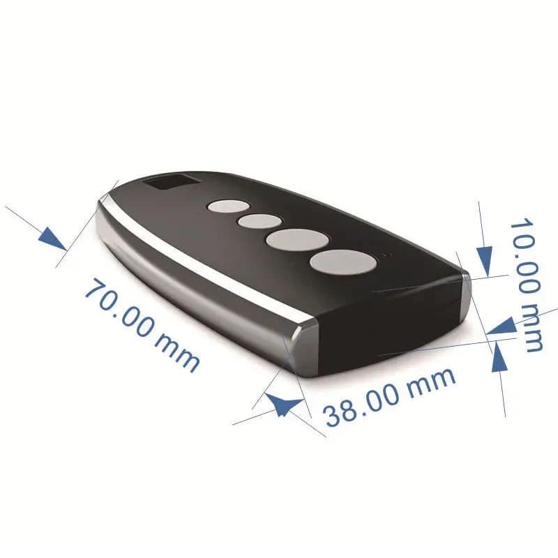 10 pcs/lots télécommande pour porte 433 mhz code roulant