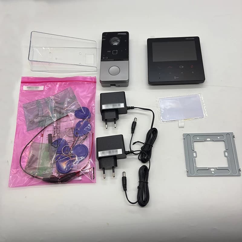 Kit de sonnette vidéo IP Hikvision 4