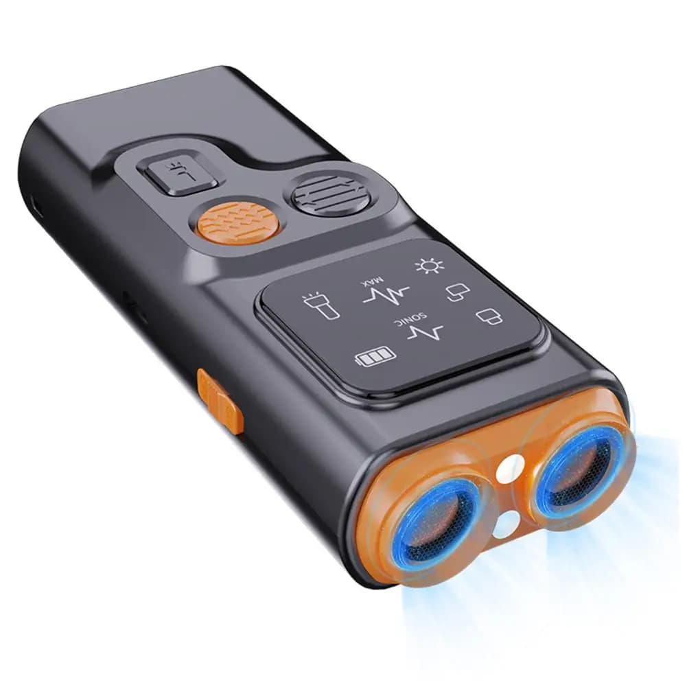 Dispositif anti-aboiement pour chiens, dispositif anti-aboiement, écran HD, lampe de poche LED, arrêt des mauvais comportements, Z3H0