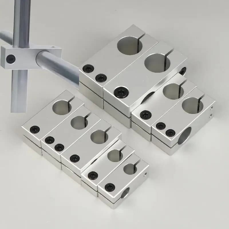 1 pièce Clip de fixation en aluminium pour poteau