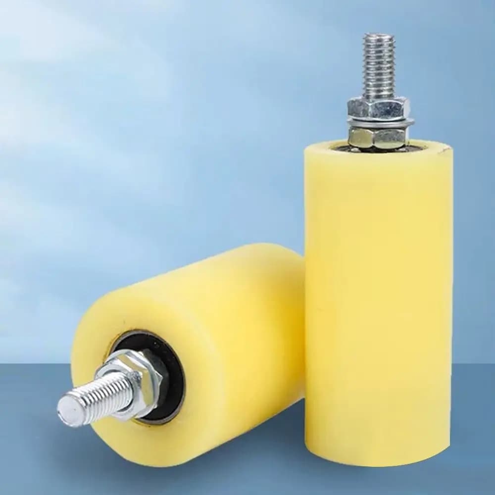 Nouvel ensemble de roulettes de guidage pour portail coulissant en nylon