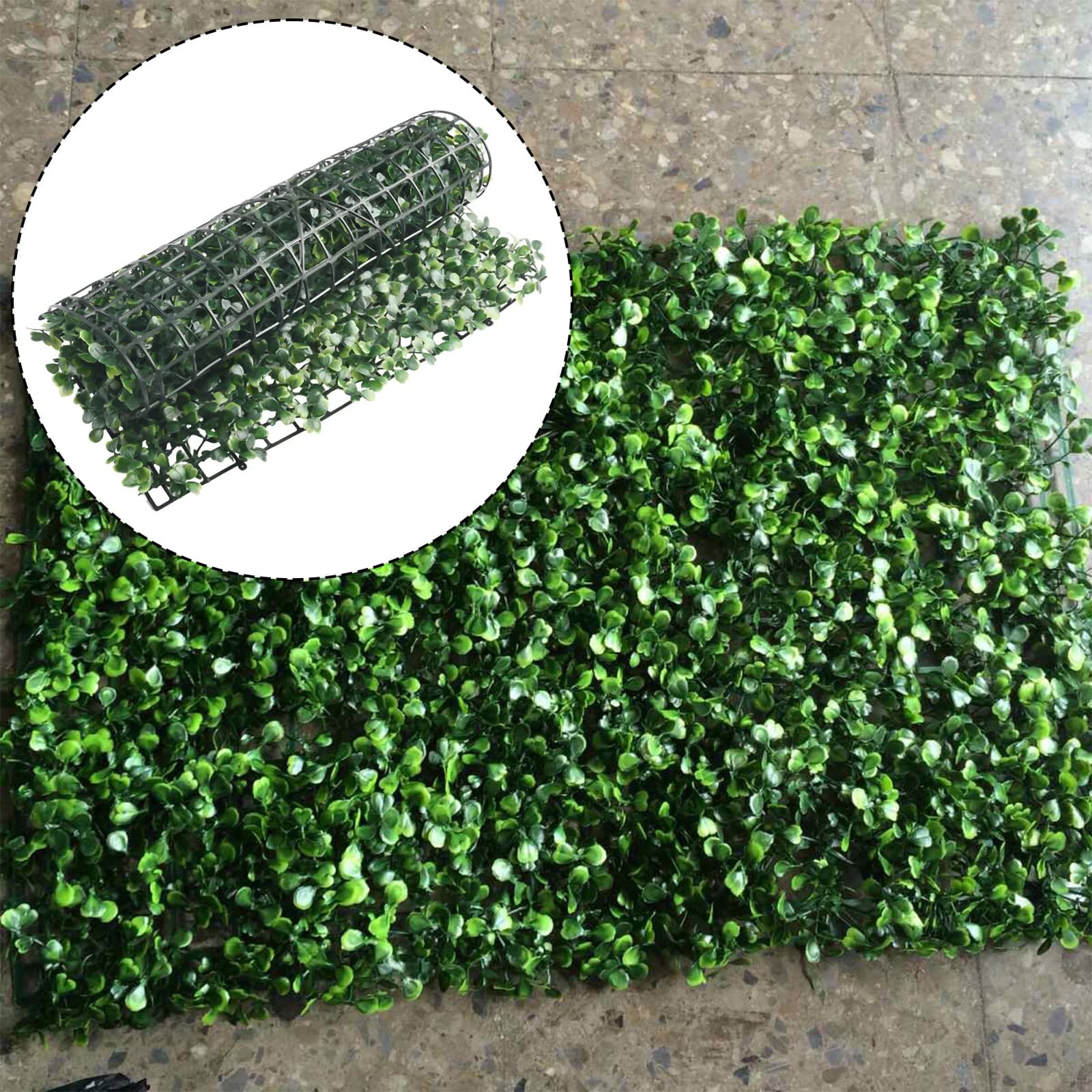 Plantes artificielles murs feuillage haie herbe tapis verdure panneaux clôture 40x60 cm paysage Simulation pelouse