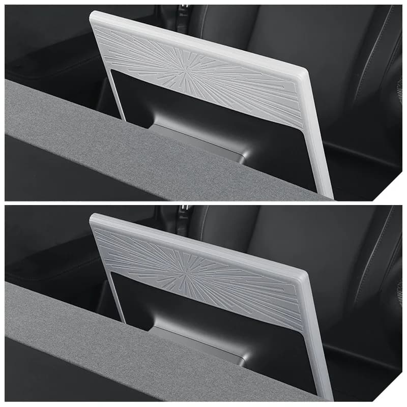 Pour Tesla Model Y L Juniper 2026, cadre de protection d'écran de console centrale de 16 pouces, bande de protection de bord d'écran blanche, TSL YL Standard