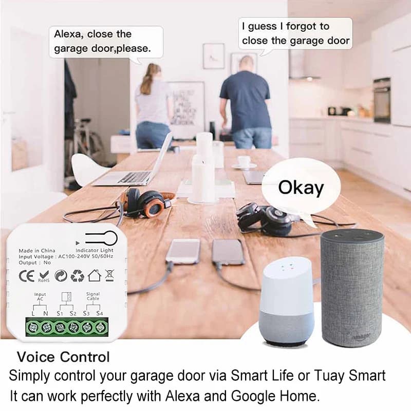 Ouvre-porte coulissant intelligent ZigBee