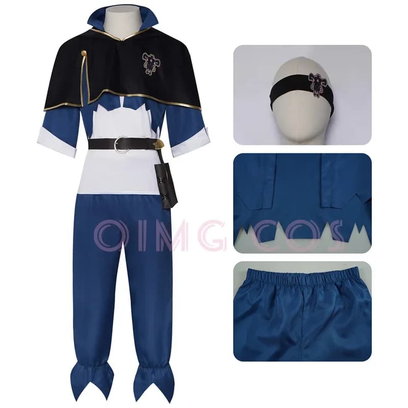 Costume de Cosplay trèfle noir Asta, uniforme de carnaval pour adultes, Costumes de fête Anime d'halloween, mascarade, jeu pour femmes