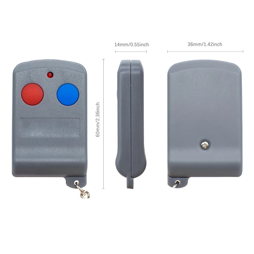 Nouveau télécommande de porte de garage à code roulant Garrison TX1 TX2 TX3 TX4 TX5 300-400MHz