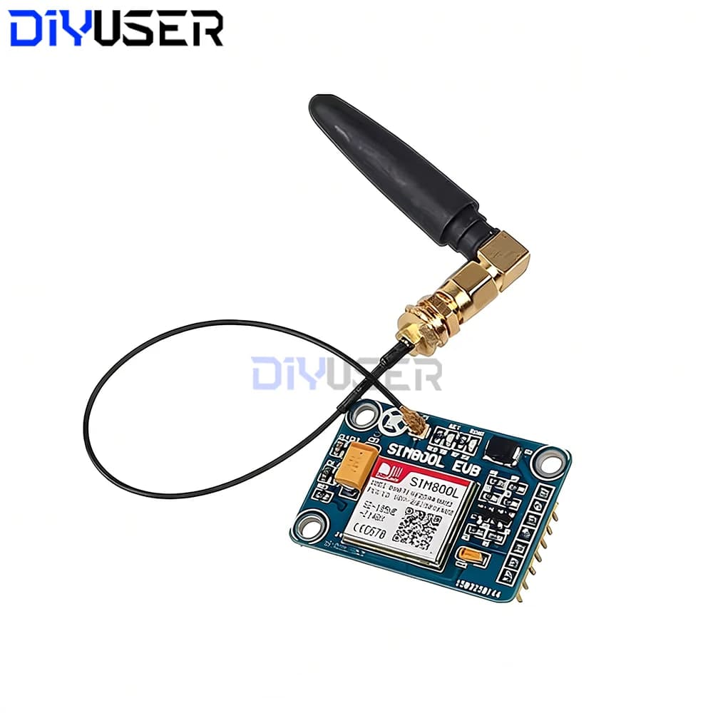 Module GSM GPRS SIM800L pour IoT, données SMS/GPRS globales 4 bandes, faible consommation 3,4-4,4V