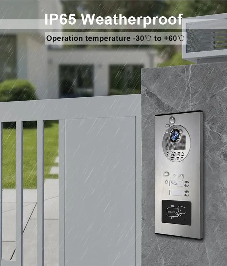 Interphone vidéo filaire