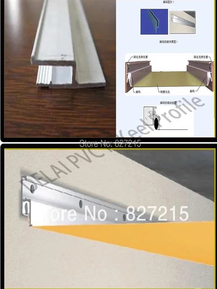 Accessoires : Profilé en aluminium plat
