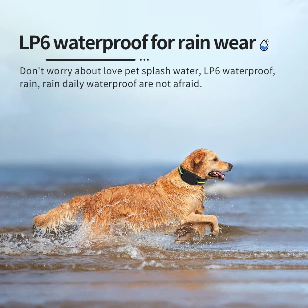 Collier Anti-aboiement automatique pour chien, colliers d'entraînement rechargeables par USB, sécurité, choc statique, colliers électriques Anti-aboiement humains, fournitures pour animaux de compagni