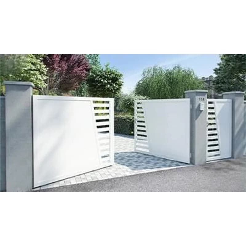Système de porte automatique au design moderne