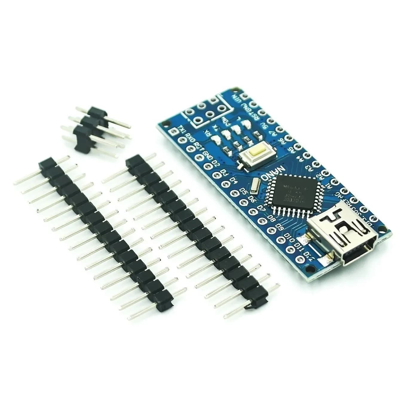 Carte de développement Arduino NANO V3.0 ATMEGA328PB, Module de pilote CH340, Mini/type-c/Micro USB, carte d'extension de bouclier NANO IO