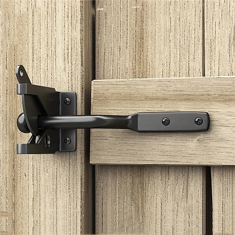 Loquet de porte automatique en acier au carbone avec 2