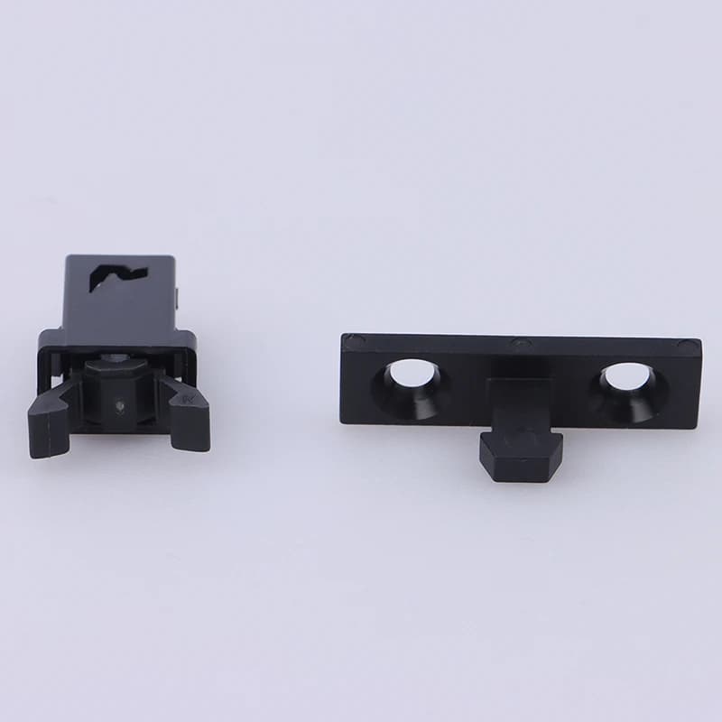 Offre spéciale! 10 pièces de serrures de porte noires et blanches PR-001 pour climatiseur MS