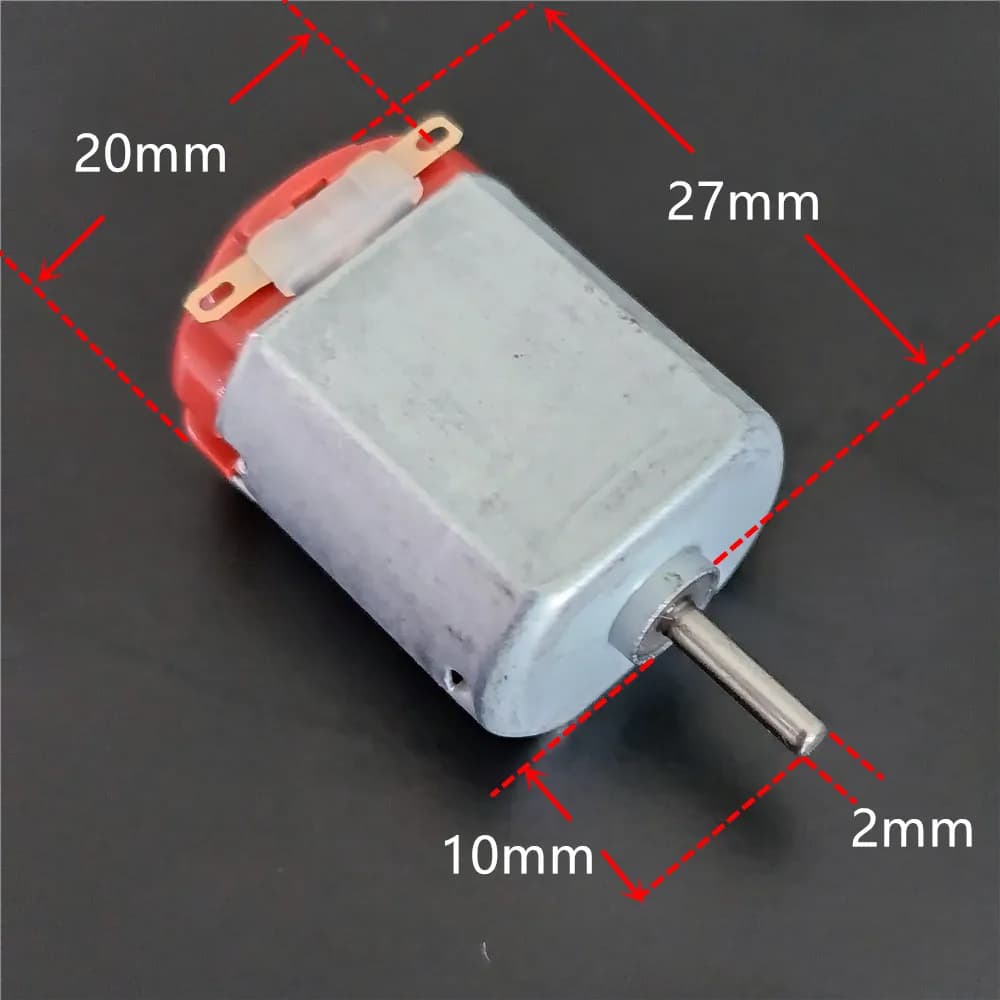 3 pcs/lot général Micro DC3-6V 5000-10000 tr/min 130 moteur à courant continu pour bricolage enfants assemblé jouet expériences scientifiques