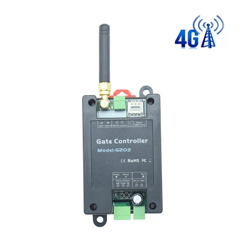 Ouvre-porte télécommandé GSM 4G SMS