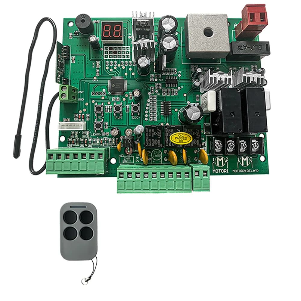 Carte PCB DC 24V pour ouvre-porte battante automatique à Double bras