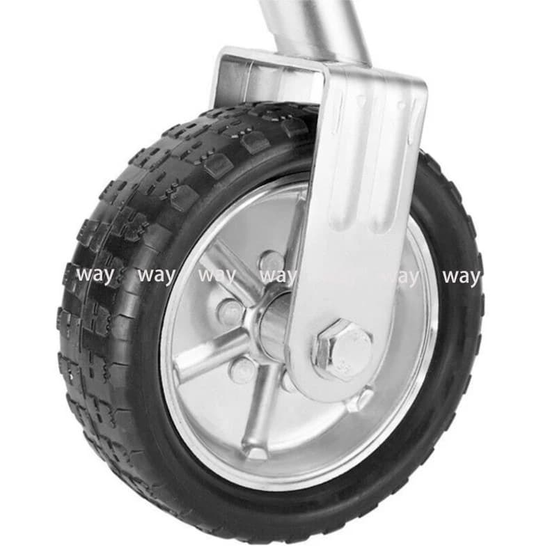 Roue Jockey en Caoutchouc Solide de 10 Pouces