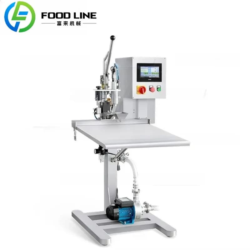Équipement de remplissage à commande manuelle pour la production de boissons avec une opération simple