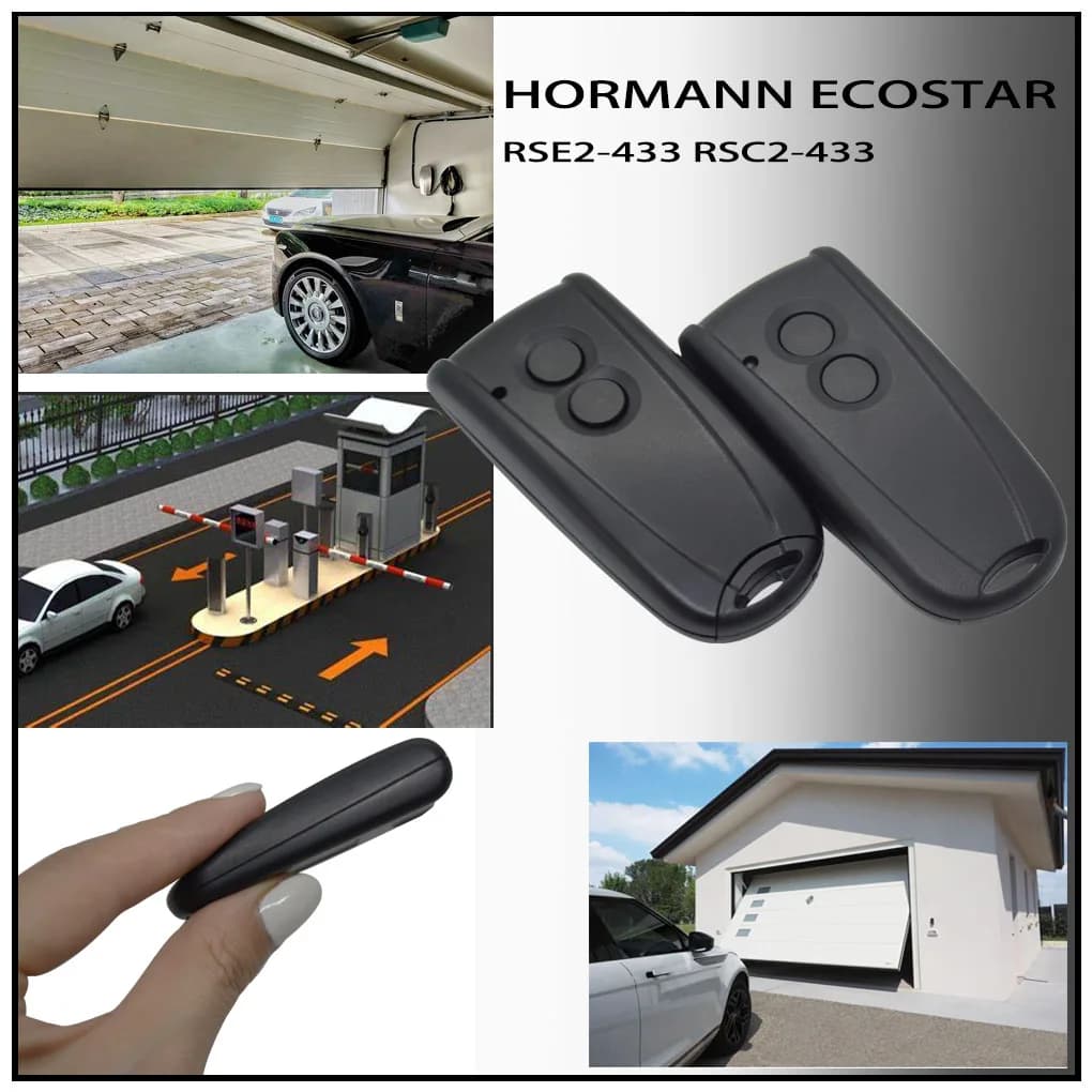RSE2 433 Hormann ECOSTAR porte de Garage télécommande