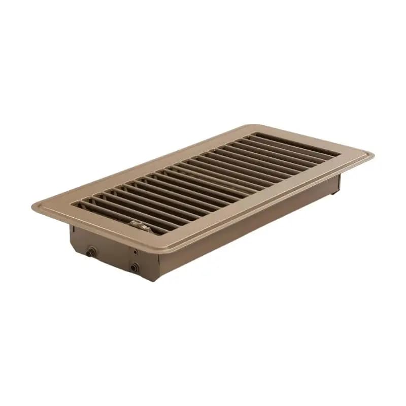 Grille ventilation décorative en Bronze 652F, pour systèmes chauffage domestique, couverture conduit universelle,