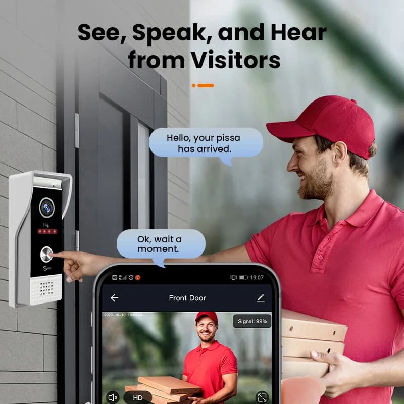 Système d'interphone intelligent ANJIELO pour la maison