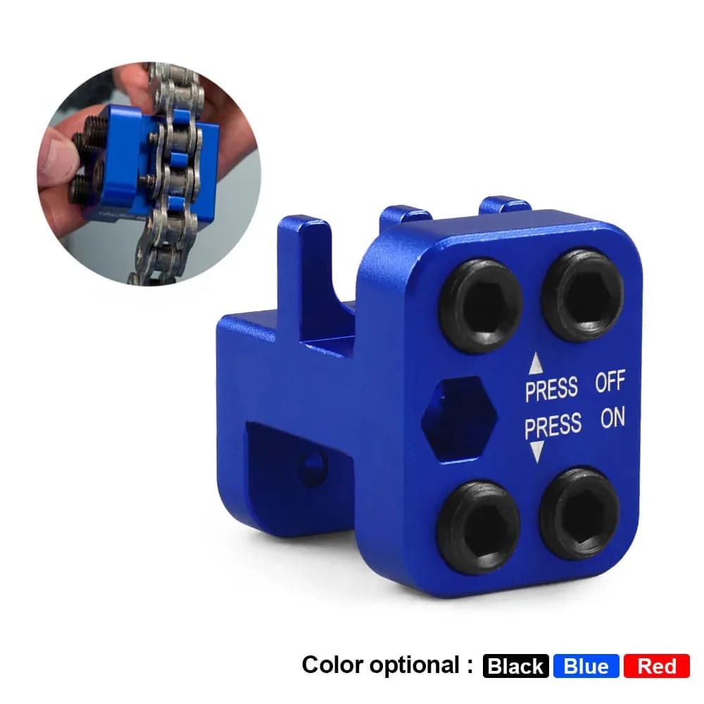 Outil de pressage de chaîne de moto, pour chaînes de la série 50 520 525 530, pour KTM, YAMAHA, BMW, SUZUKI, DUCATI, HONDA, KAWASAKI