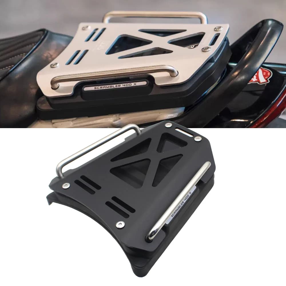 Support de bagages pour moto, barre de transport étendue, support de bagages pour siège arrière, remplacement pour Scrambler 400x SPEED400 Speed 400
