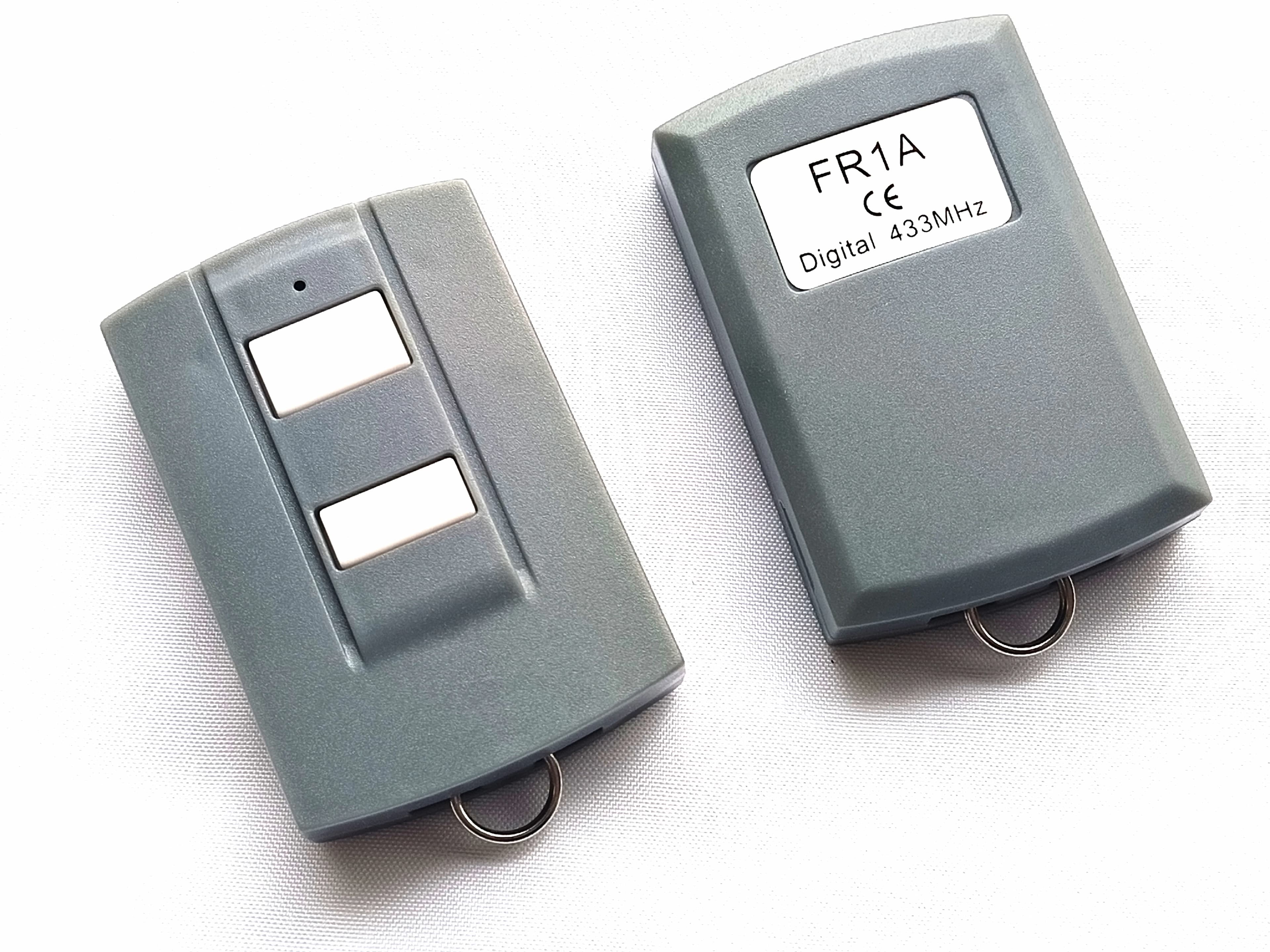 Télécommande FR36B FR1 pour moteur d'ouverture de porte coulissante ou battante de garage Foresee (sans batterie)
